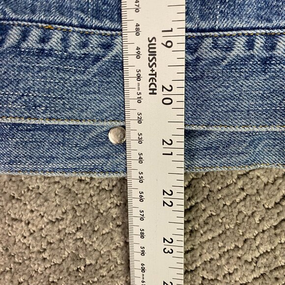 Vintage 90s Ralph Lauren Jeans Co. Denim Trucker Jacket Women's Medium Blue Jean - Picture 8 of 11